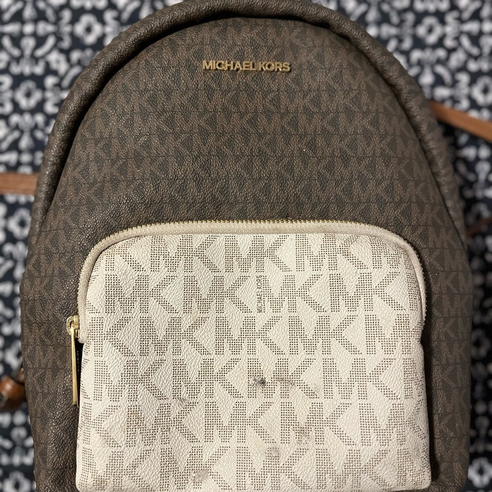 Used Michael Kors backpack